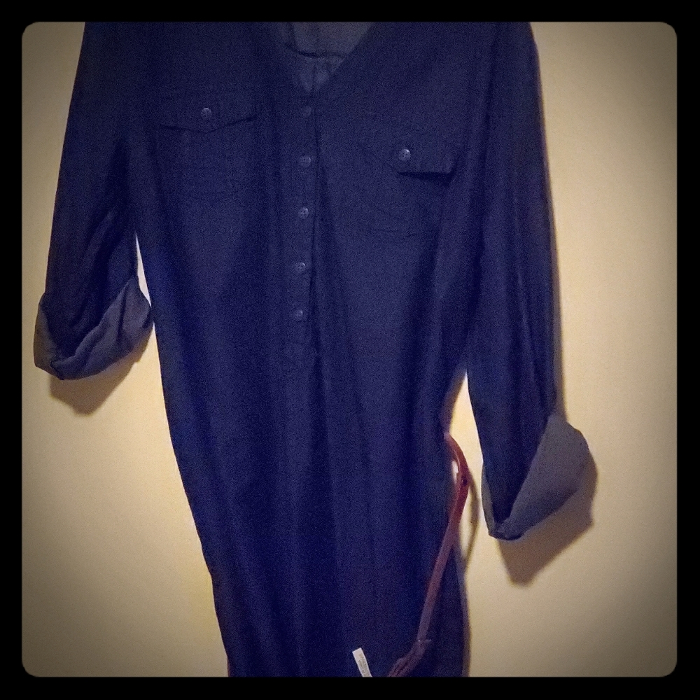 Denim dress